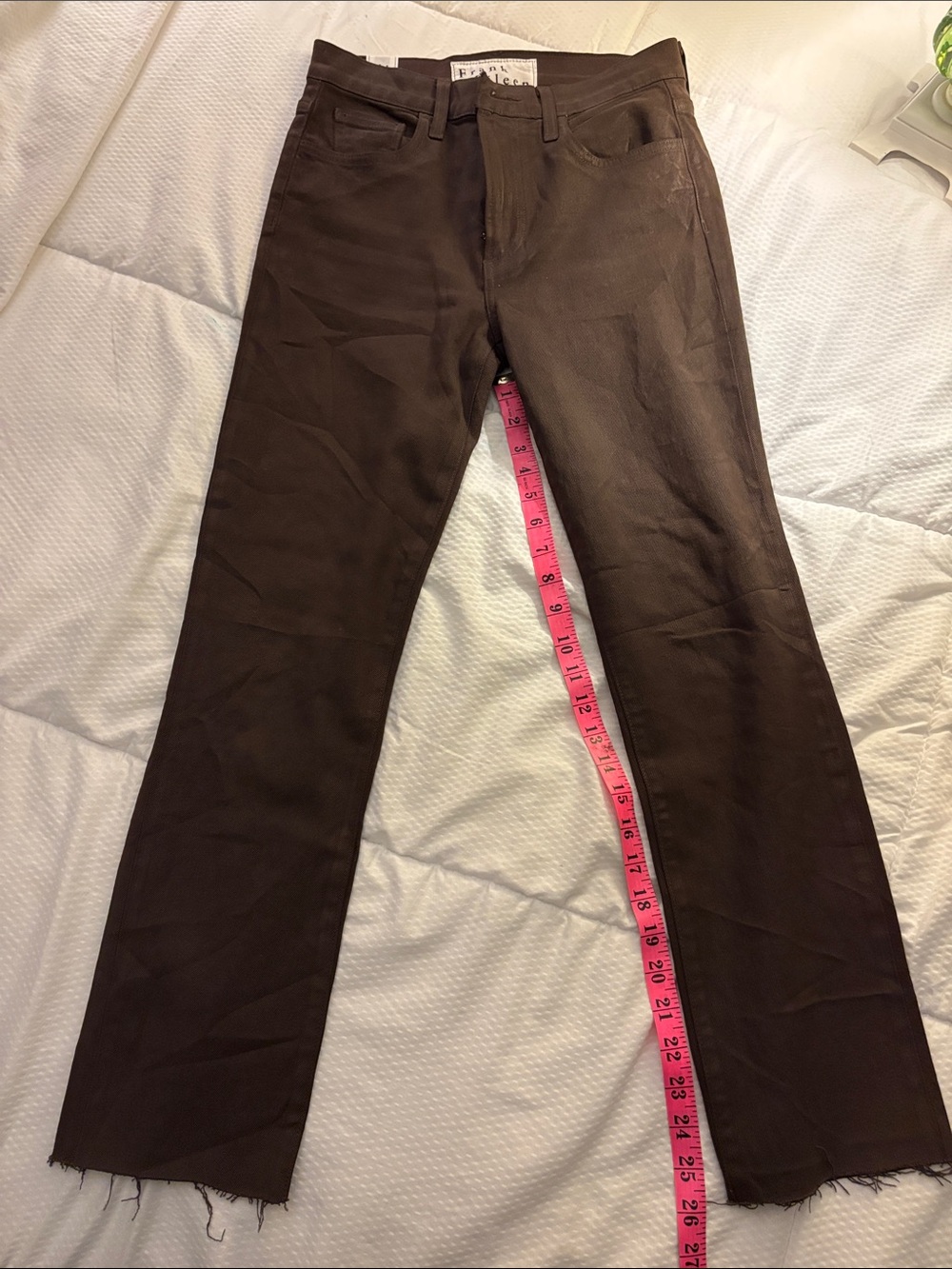 Frank & Eileen Womens Cork Brown Jeans size 27